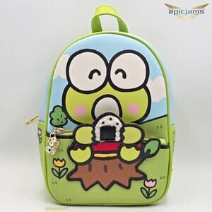 Sanrio Hello Kitty and Friends Keroppi Onigiri Mini Backpack New